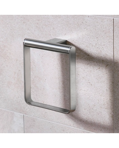 Miller Miami Stainless Steel Towel Ring - Small Image