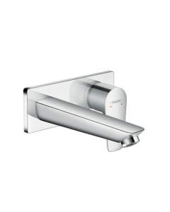 Talis E Single lever basin mixer for concealed installation wall-mounted with spout 16.5 cm