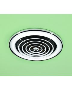 Cyclone Wet Room Inline Fan, Chrome - Non Illuminated - small image