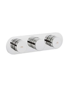 Dial Central Thermostatic Shower Valve with 2 Way Diverter 