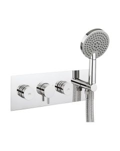 Dial Kai Lever Thermostatic Shower Valve with 2 Way Diverter & Handset 