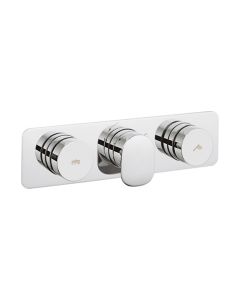 Dial Pier Thermostatic Shower Valve with 2 Way Diverter 