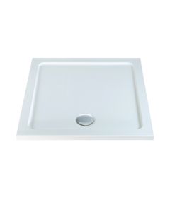 40mm Low Profile Square Tray & Waste - small image