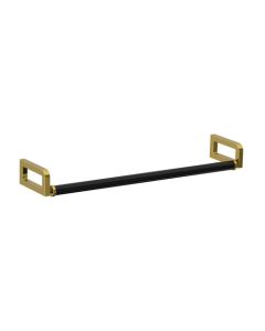 Lefroy Brooks Fifth 450Mm Towel Bar - Antique Gold - Small Image