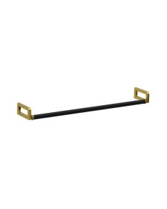 Lefroy Brooks Fifth 600Mm Towel Bar - Antique Gold - Small Image
