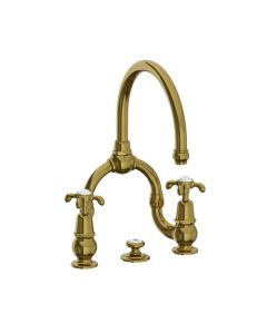 Lefroy Brooks La Chapelle Conc Flow Control - Polished Brass - Small Image