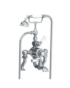 Lefroy Brooks Godolphin D/M Thermo Bsm With Cradle & Handset - Chrome - Small Image