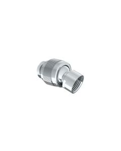 Lefroy Brooks Classic Showerhead Connector With Swivel Ball - Chrome - Small Image