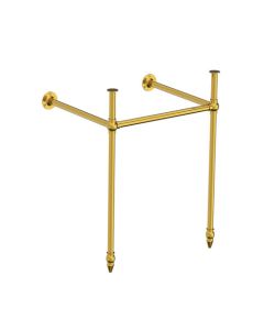 Lefroy Brooks Metropole Basin Stand 76X52X45Cm - Antique Gold - Small Image