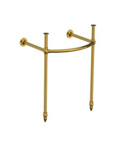 Lefroy Brooks La Chapelle Basin Stand 76X49.5X34Cm - Brushed Brass - Small Image