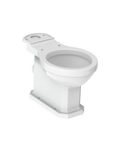 Lefroy Brooks Classic Close Coupled Pan - White - Small Image