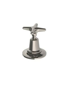 Lefroy Brooks Classic D/M 2 Way Diverter With Star Handles - Nickel - Small Image