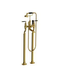 Lefroy Brooks Mackintosh Black Lever Bsm With Standpipes - Antique Gold - Small Image