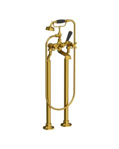 Lefroy Brooks Mackintosh Bsm With Standpipes - Antique Gold - Small Image