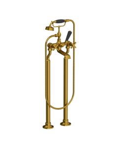 Lefroy Brooks Mackintosh Bsm With Standpipes - Polished Brass - Small Image