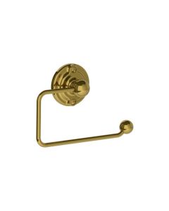 Lefroy Brooks Belle Aire Toilet Paper Holder - Polished Brass - Small Image