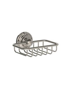 Lefroy Brooks Belle Aire Wire Soap Dish - Nickel - Small Image