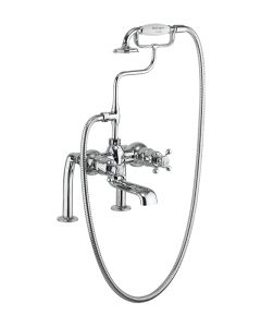 Burlington Tay Thermostatic Bath Shower Mixer Deck Mounted Small Image