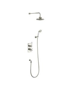 Burlington Trent 2 Outlet Shower Nkl With 9" Head Small Image