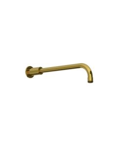 Lefroy Brooks Modern Shower Projection Arm 330Mm - Antique Gold - Small Image