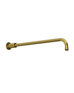 Lefroy Brooks Modern Shower Projection Arm 490Mm - Antique Gold - Small Image
