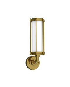 Lefroy Brooks Ten Ten Wall Lamp - Polished Brass - Small Image