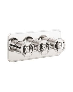 Union 3 Handle Trimset Chrome Lever -  must be paired with WLBP2001R+ or WLBP3001R+