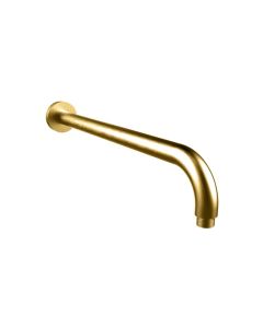 Union 400mm Shower Arm Brushed Brass