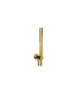 Union Wall Outlet & Handset Brushed Brass