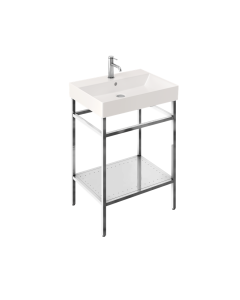 Frame Stand For 600 Basin - Polished Stainless Steel Small Image